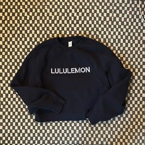lululemon cropped crewneck